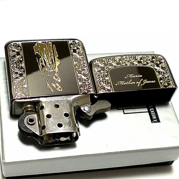 ZIPPO 1941 復刻レプリカ ジッポ ライター かっこいい マリア ブラック
