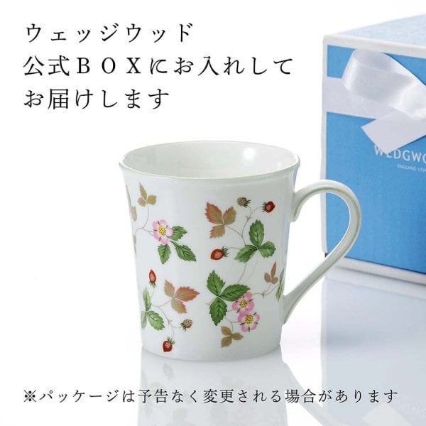 WEDGWOOD ウェッジウッド ワイルドストロベリー カジュアル マグ