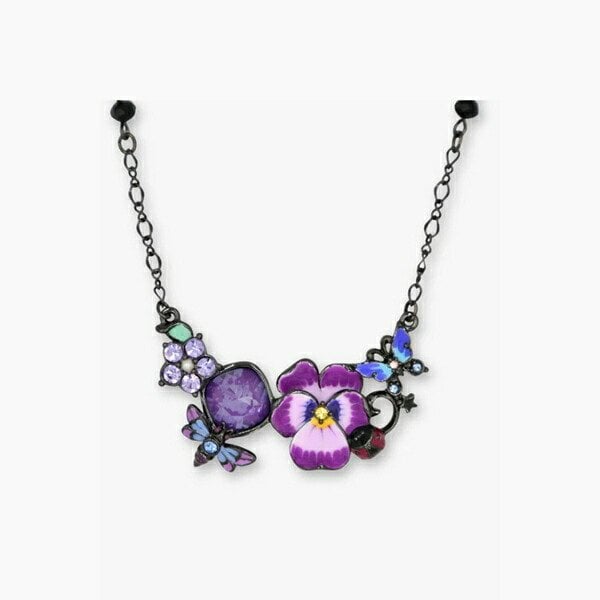 無料ラッピング】 アナスイ ANNASUI ネックレス フラワーモチーフ