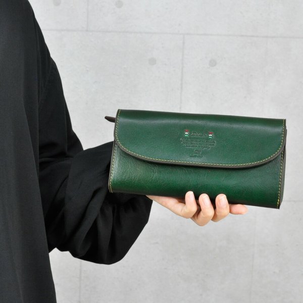 ダコタ Dakota 長財布 かぶせ財布 トリコローレ 30273 オレンジ