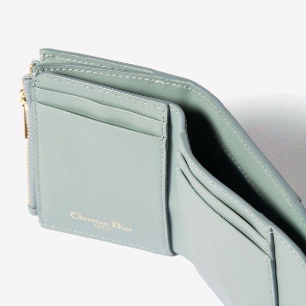 Dior ディオール 30 MONTAIGNE LOTUS WALLET S2057OBAE 三つ折り財布