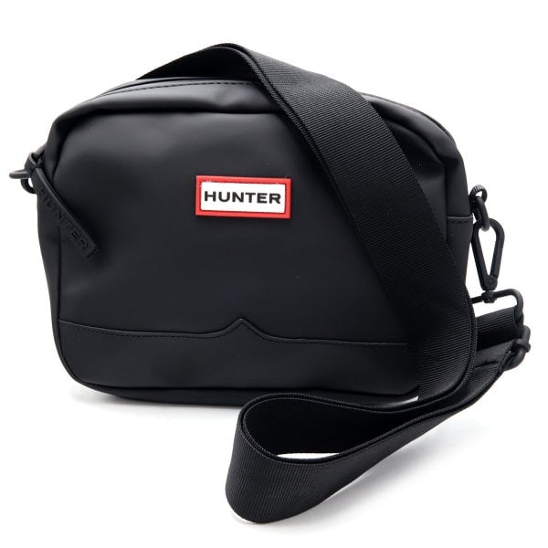 HUNTER ブラック バックル付き　週末までSALE HUNTER ハンター ショルダーバッグ HXRU0055252 NETHY ネシー クロス
