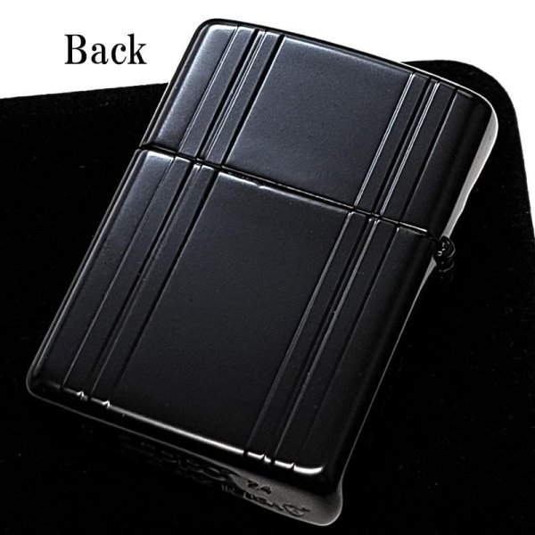ZIPPO 限定 アーマー ダブルストライプ マットブラック ジッポ 