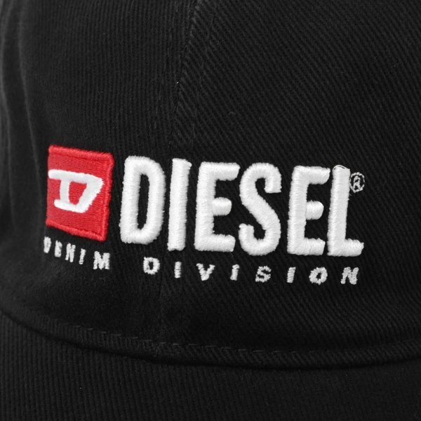 ディーゼル DIESEL 帽子 キャップ ロゴ コットン 6パネル ベースボール