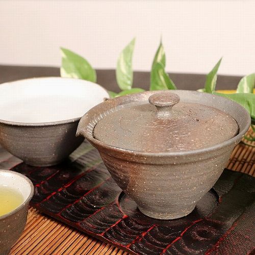 信楽焼 茶器 陶器 いぶし宝瓶 w316-11 - 【信楽焼専門店まるいち本店