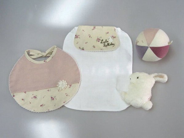 Lulu lullaby ルルララバイ カゴS-6 トーイ セット ピンク ベビー用品