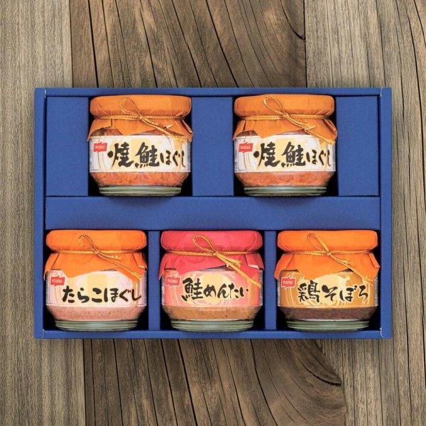 ニッスイ瓶詰詰合せ SE6-292-1 内祝 結婚祝い 香典返し 人気の食卓にか
