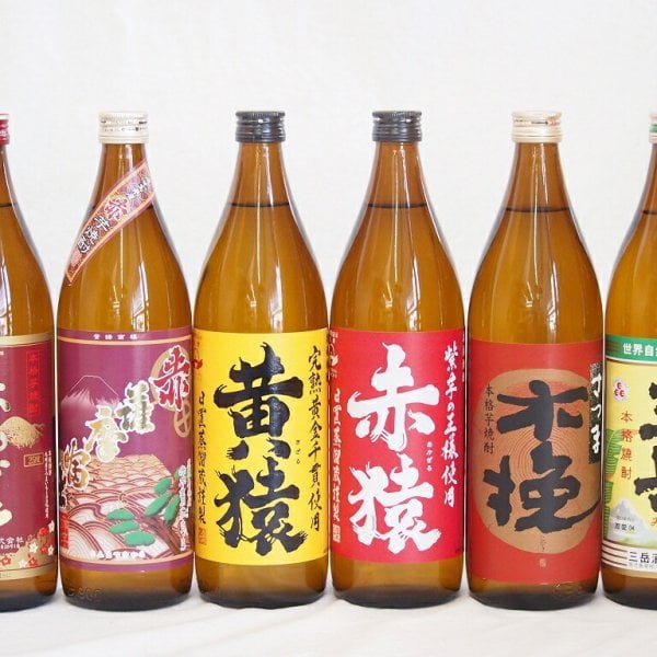 ドリンク、水、お酒 【6本発送】 三岳酒造『三岳』 芋焼酎 25度 900ml