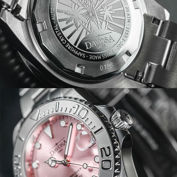 DAVOSA ダボサ 腕時計 36.5mm メンズ レディース 自動巻き ダイバーズ