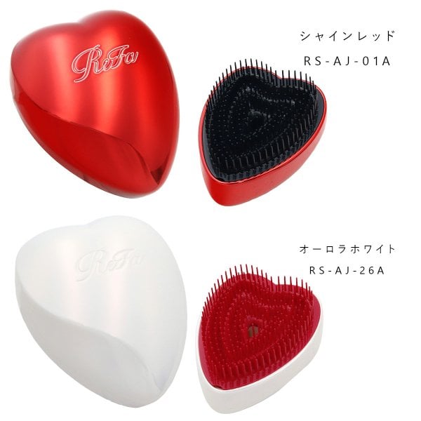 【美品】ReFa 　リファ　ハートブラシ　 赤　【新品・未使用】 名入れ可】 ReFa HEART BRUSH リファ ハートブラシ ReFa HEART BRUSH