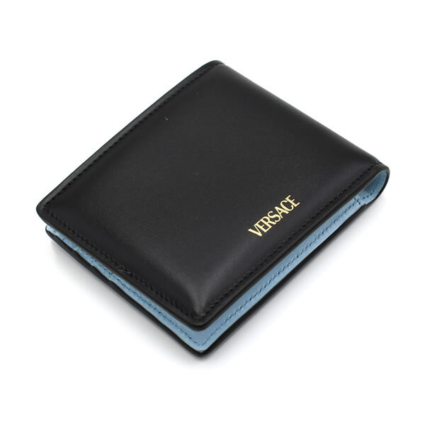 ヴェルサーチ VERSACE 二つ折り財布 折り畳み 小銭入れ無し DPU2463