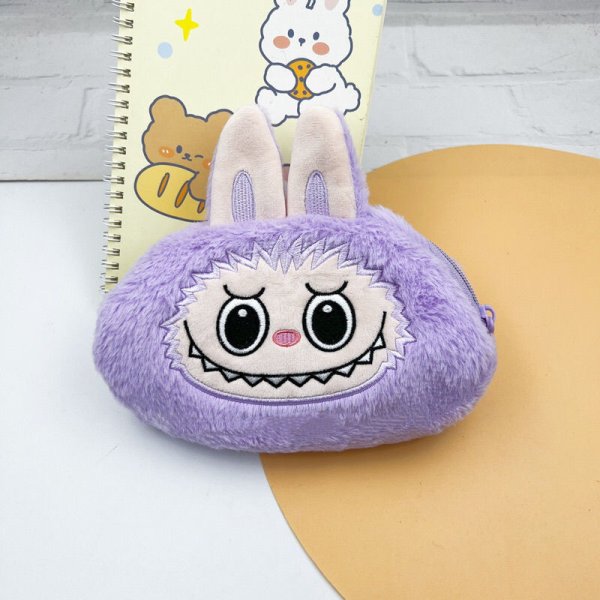 Labubu ラブブ ぬいぐるみ ペンケース 筆入れ 文具入れ キャラポーチ