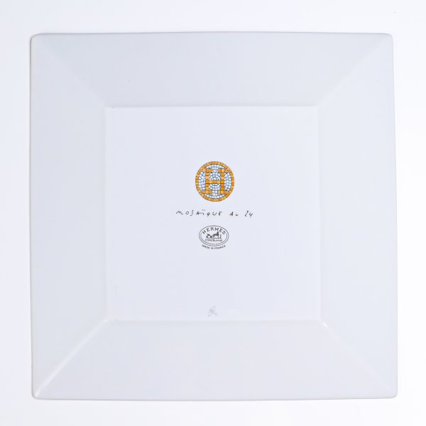 名入れ無料】 エルメス 食器 HERMES モザイク ヴァンキャトル 026042P