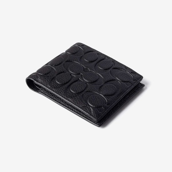 コーチ COACH 3-IN-1 WALLET C1231 シグネチャー 二つ折り財布 メンズ