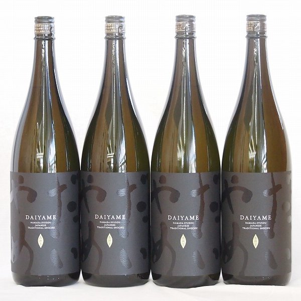 濱田酒造 だいやめ DAIYAME 1800ml 4本セット 香熟芋による香味の本格芋焼酎 だいやめDAIYAME(鹿児島県)濱田酒造
