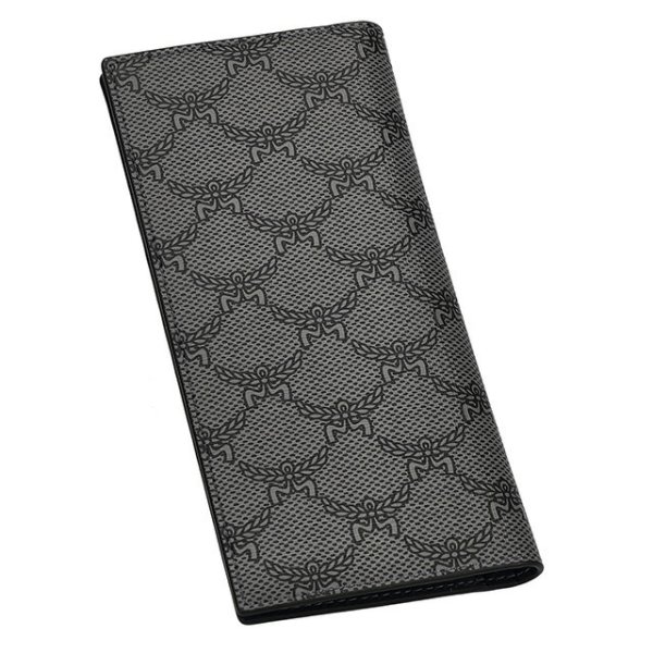 エム シー エム 長財布 メンズ ブランド MCM MXLESAC01 ダークグレー 