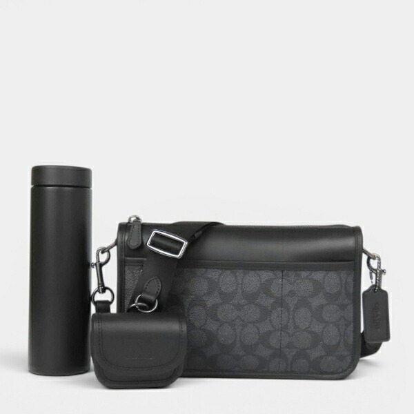 送料無料 コーチ COACH アウトレット 父の日 メンズ バッグ ショルダー 
