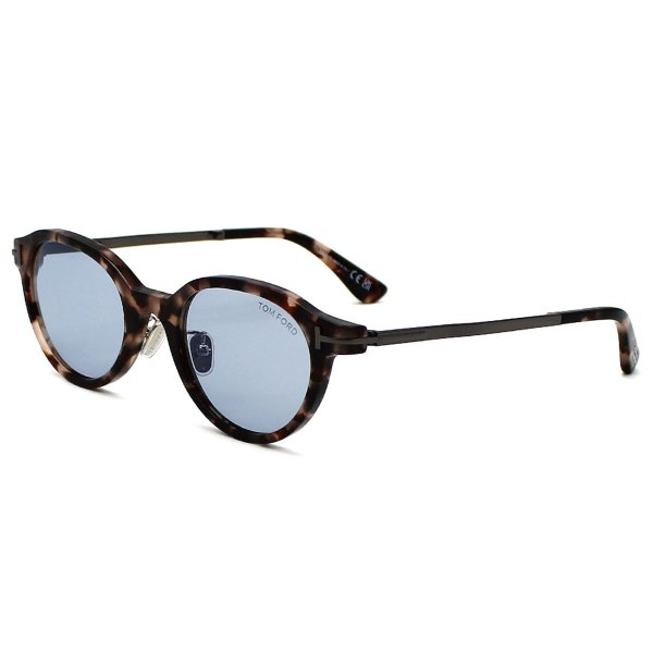 TOM FORD オーバル フルリム アジアンフィット サングラス バイオレット トムフォード TOM FORD サングラス アジアンフィット アイウェア UV