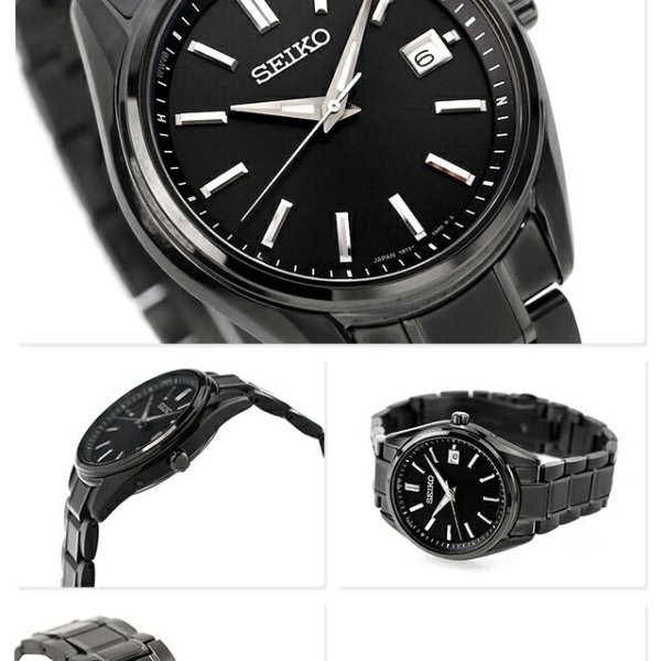 SEIKO アナログ腕時計 メンズ・レディース ペアセット ペアウォッチ セイコー セレクション ルキア チタン 夫婦 カップル