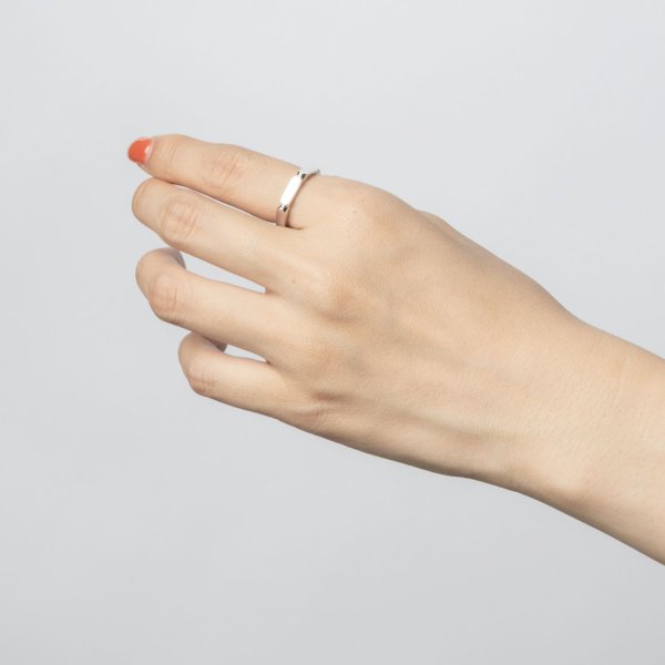トムウッド TOM WOOD UMI BAND RING SLIM ウミ バンドリング スリム