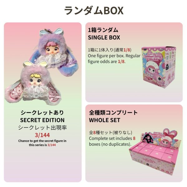ラッピング無料】TOPTOY Nommi 米宝スイートラビット シリーズ 1ピース