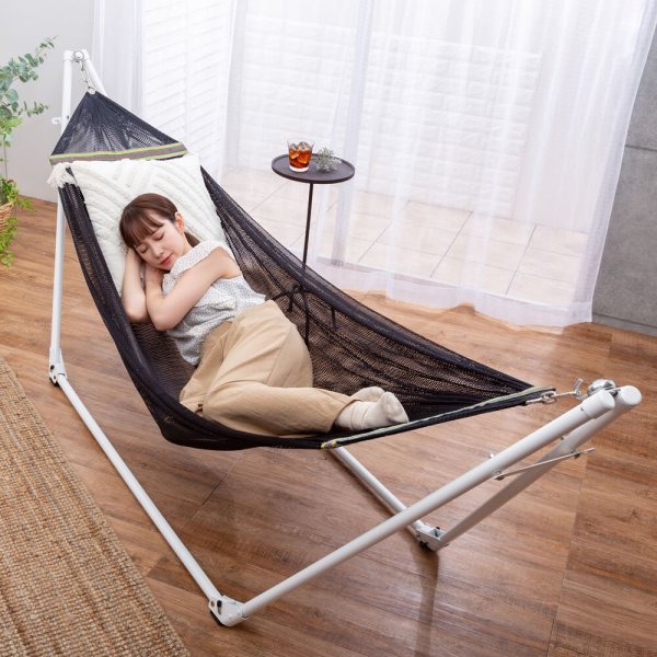 SLEEple スリープル 3WAY 自立式 ハンモック 室内 アウトドア 