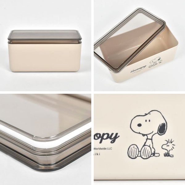 フードコンテナ スヌーピー パッキン付 保存容器 キャニスター SNOOPY