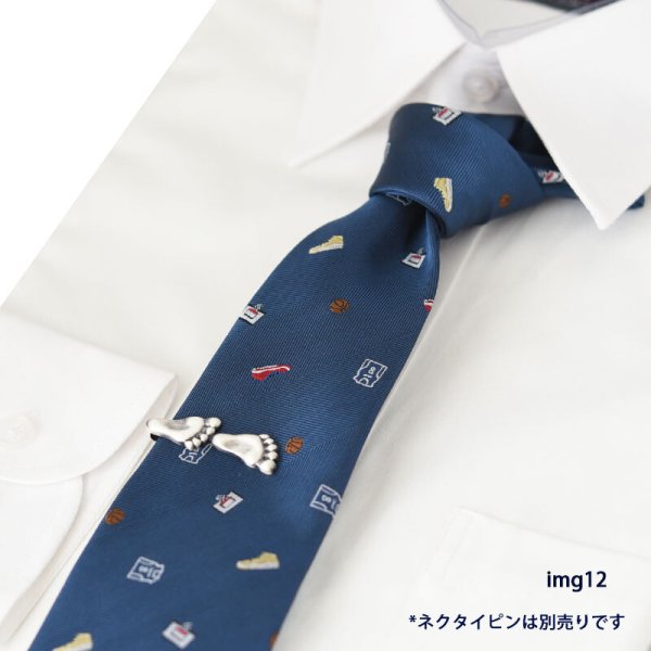 ご予約商品】ネクタイ ネクタイピン セット バスケ モチーフ
