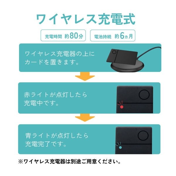 スマートタグ カード型 紛失防止タグ 探し物防止 スマートトラッカー