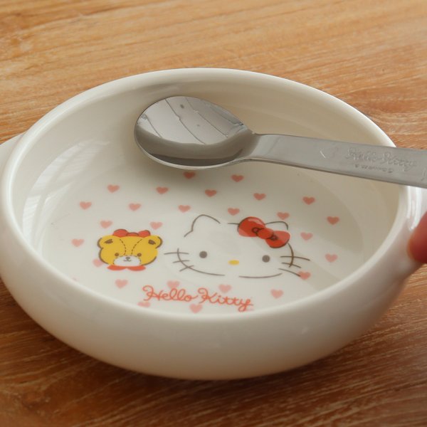 出産祝い ハローキティ ピンクハート 食器ギフトセット | 出産祝い