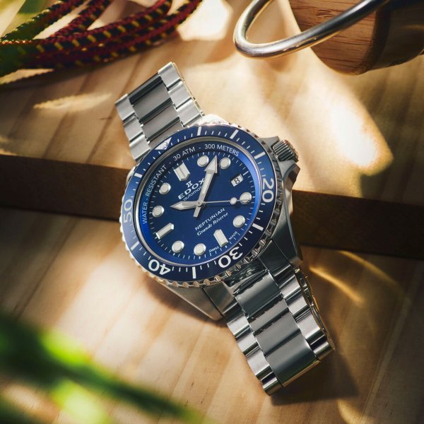 エドックス EDOX ネプチュニアン グランデ リザーブ デイト 