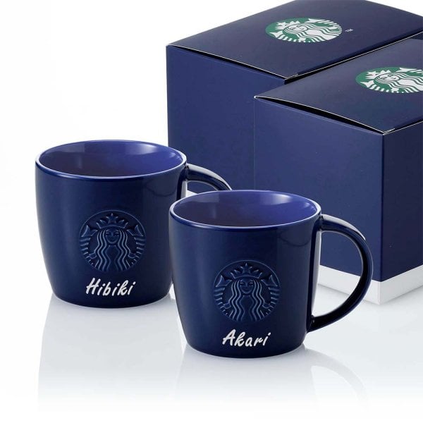 スターバックス STARBUCKS ギフトボックス入りロゴマグネイビー355ml