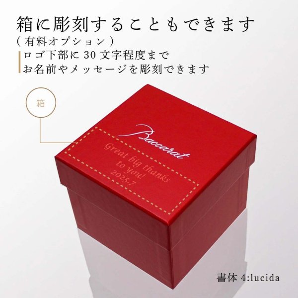 お急ぎ対応】Baccarat シャトーバカラ タンブラー ペアL 名入れ彫刻代 