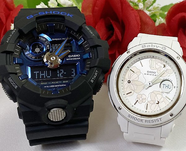 カシオ 恋人たちのGショック ペアウォッチ G-SHOCK BABY-G GA-710