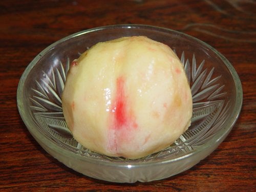 桃（5kg箱）【えくぼ美人】ご自宅・親しい方向け用。本場山梨の桃