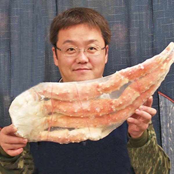 本タラバガニ足 1.5～1.6kg ボイル冷凍(ロシア産) たらば蟹 贈答用 ボイルタラバガニ足1.5キロ×2