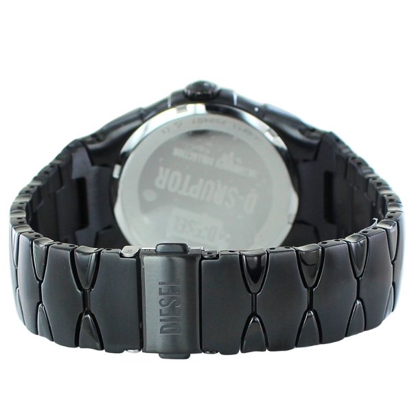 ディーゼル 腕時計 メンズ D-SRUPTOR 42mm ブラック 偏光ガラス 