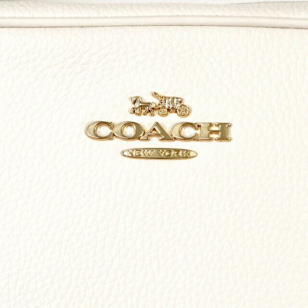 COACH ホワイト ショルダーバッグ コーチ ショルダーバッグ レディース ブランド COACH レザー CR110