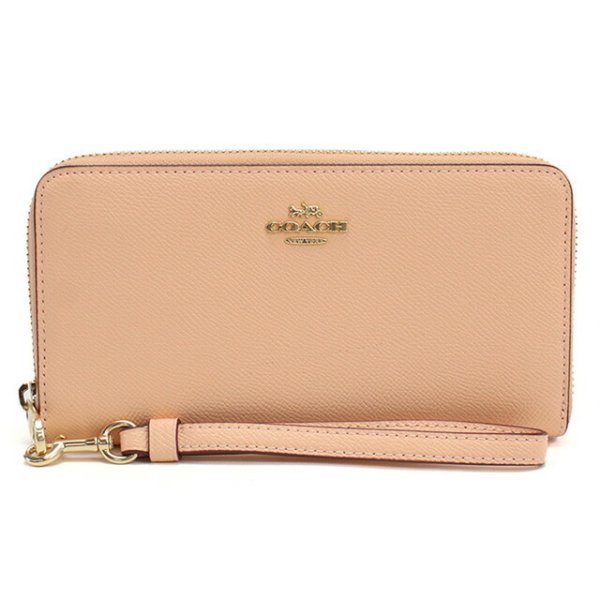 コーチ 長財布ラウンドファスナー レディース ブランド COACH レザー 