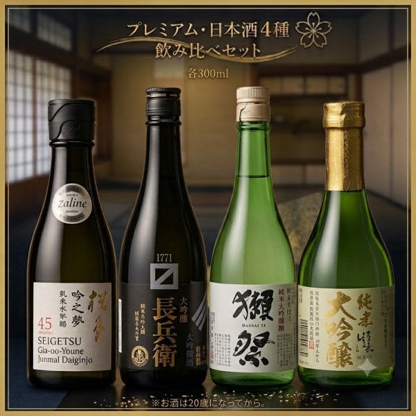 日本酒　飲み比べ　8本　まとめ売り　セット 日本酒 飲み比べ セット ギフト 人気 ランキング 獺祭 大坂屋長兵衛 桂