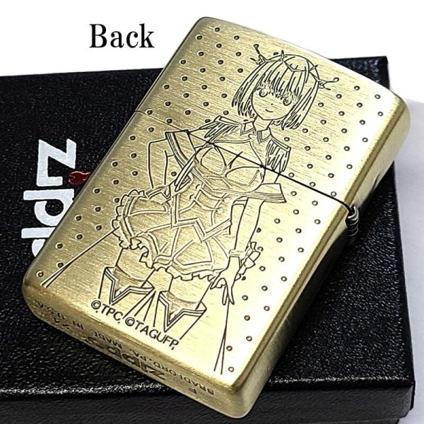 クドわふたー 能美クドリャフカ 77個限定 ゴールド ZIPPO 新品未使用品 ZIPPO ライター 新条アカネ アニメ ジッポ グリッドマンユニバース
