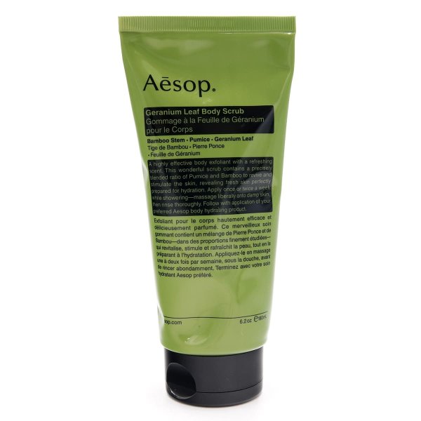 Aesop イソップ ゼラニウム ボディスクラブ 180ml Geranium Leaf Body
