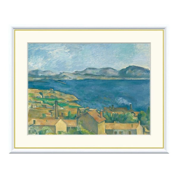 Paul Cezanne（ポール・セザンヌ） エスタックから眺めたマルセイユ湾