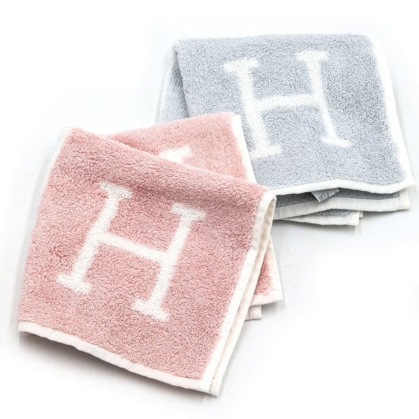名入れ 刺繍 エルメス カレタオル アヴァロン HERMES タオルハンカチ