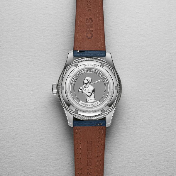 オリス ORIS ビッグクラウン ポインターデイト ハンク アーロン 