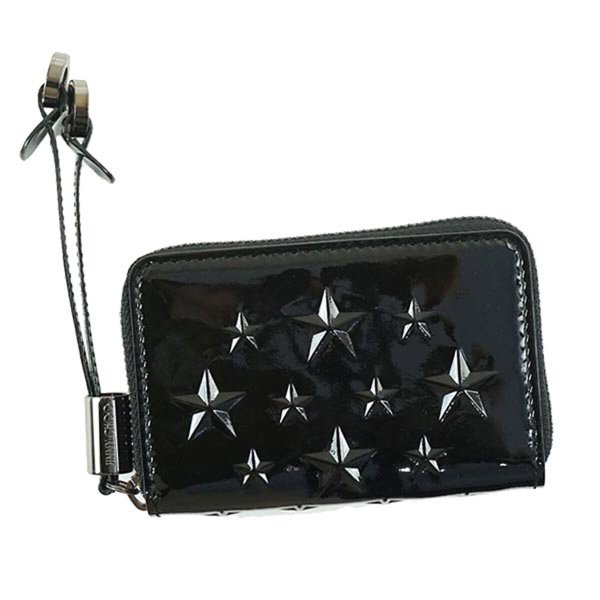 ジミーチュウ JIMMY CHOO コインケース NELLIE EBR ラウンドファスナー 