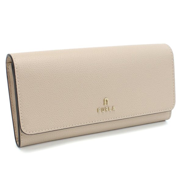 新品 未使用】フルラ FURLA FURLA CAMELIA 2つ折り長財布 小銭入付き 