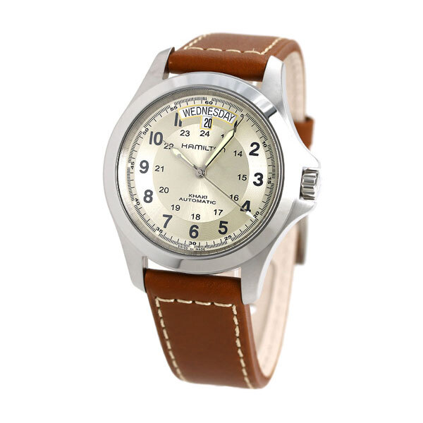 ハミルトン 自動巻き 機械式 カーキ フィールド キング 40MM メンズ 