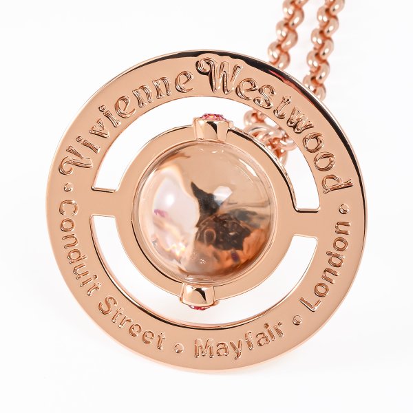 レディース ひ*そ様 Vivienne Westwood ネックレス ピンクゴールド スモー