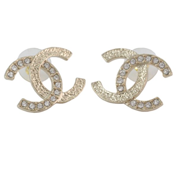 限定モデル】CHANEL ピアス ココマーク ゴールド クリアストラス